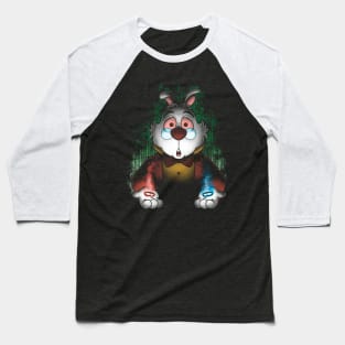 White rabbit Baseball T-Shirt